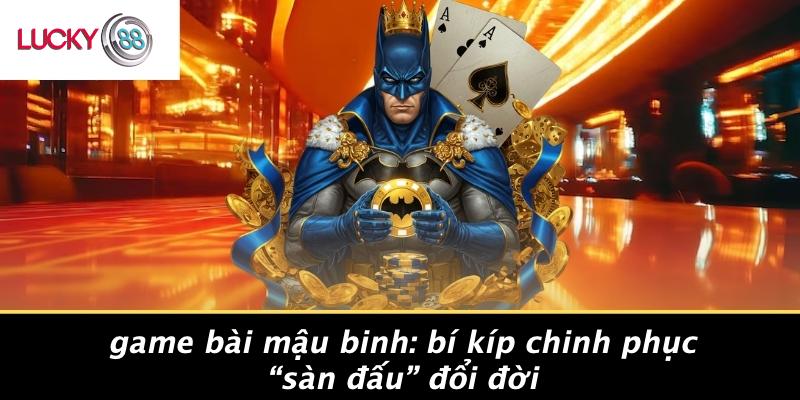 Game Bài Mậu Binh: Bí Kíp Chinh Phục “sàn Đấu” Đổi Đời 1 Game Bài Mậu Binh: Bí Kíp Chinh Phục “sàn Đấu” Đổi Đời